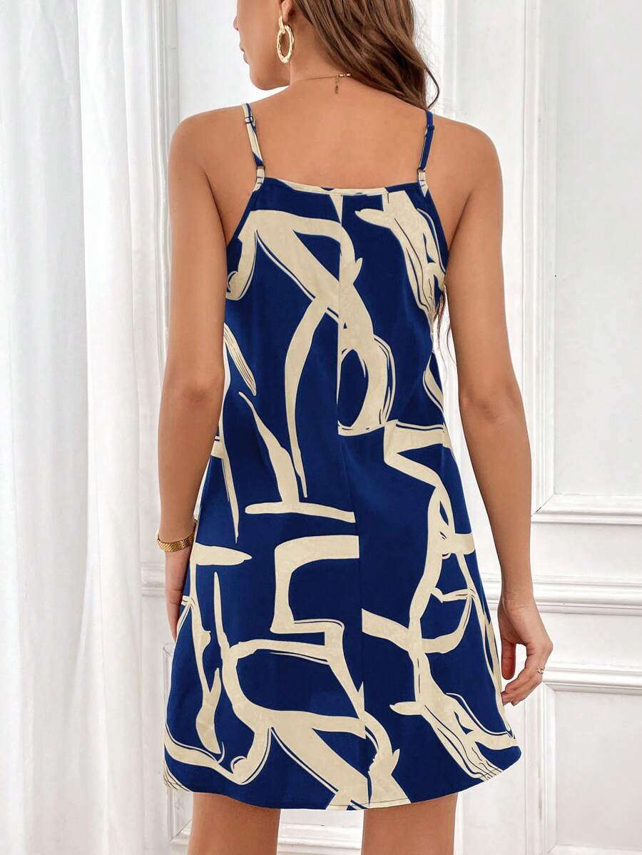 Vestido Curto Estampado