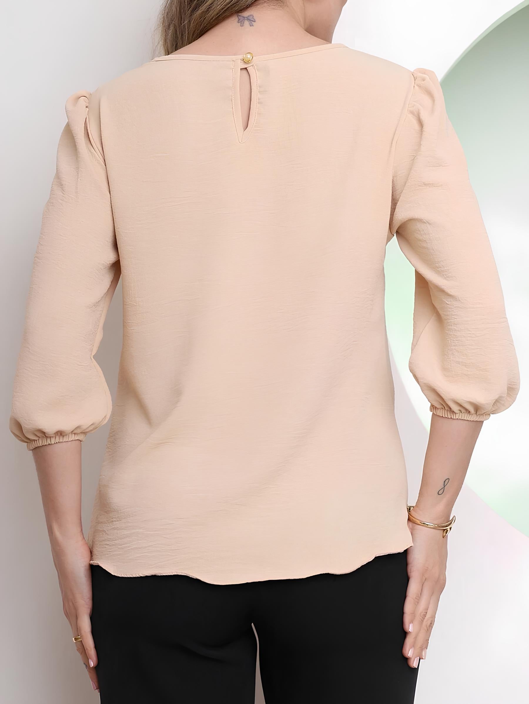Blusa Feminina de Alfaiataria Tamires