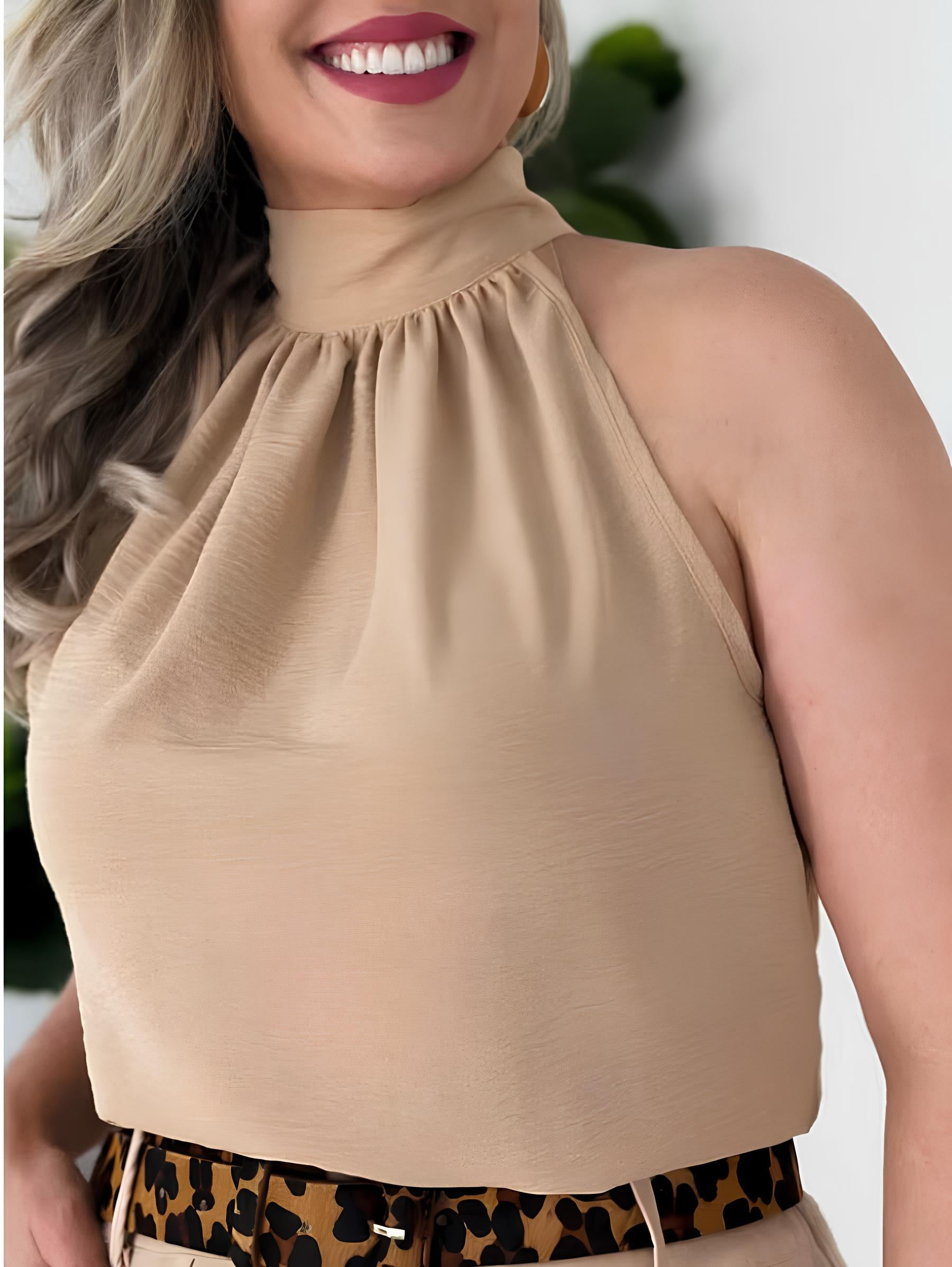 Blusa Gola Alta Lisa