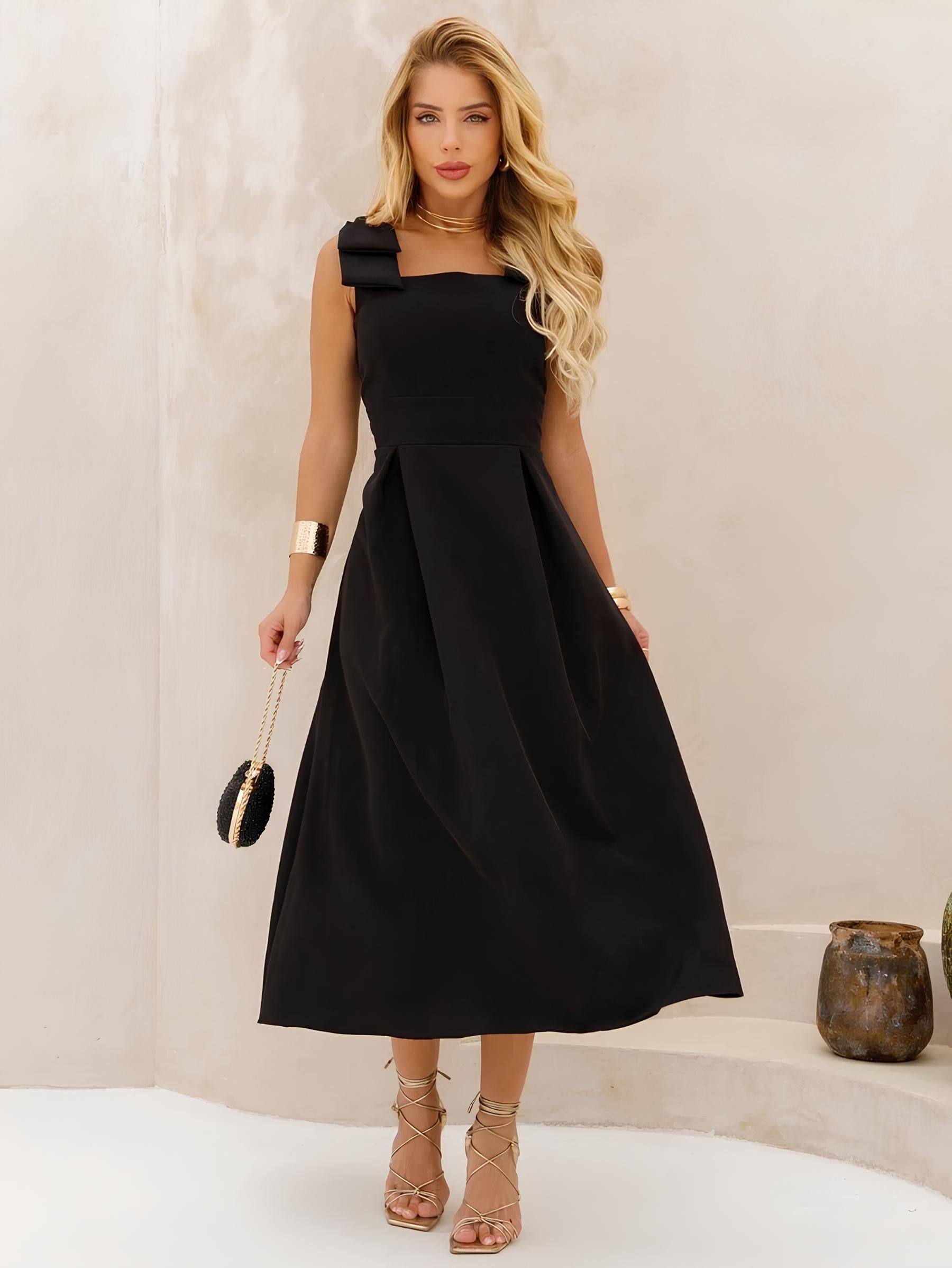 Vestido Midi em Alfaiataria