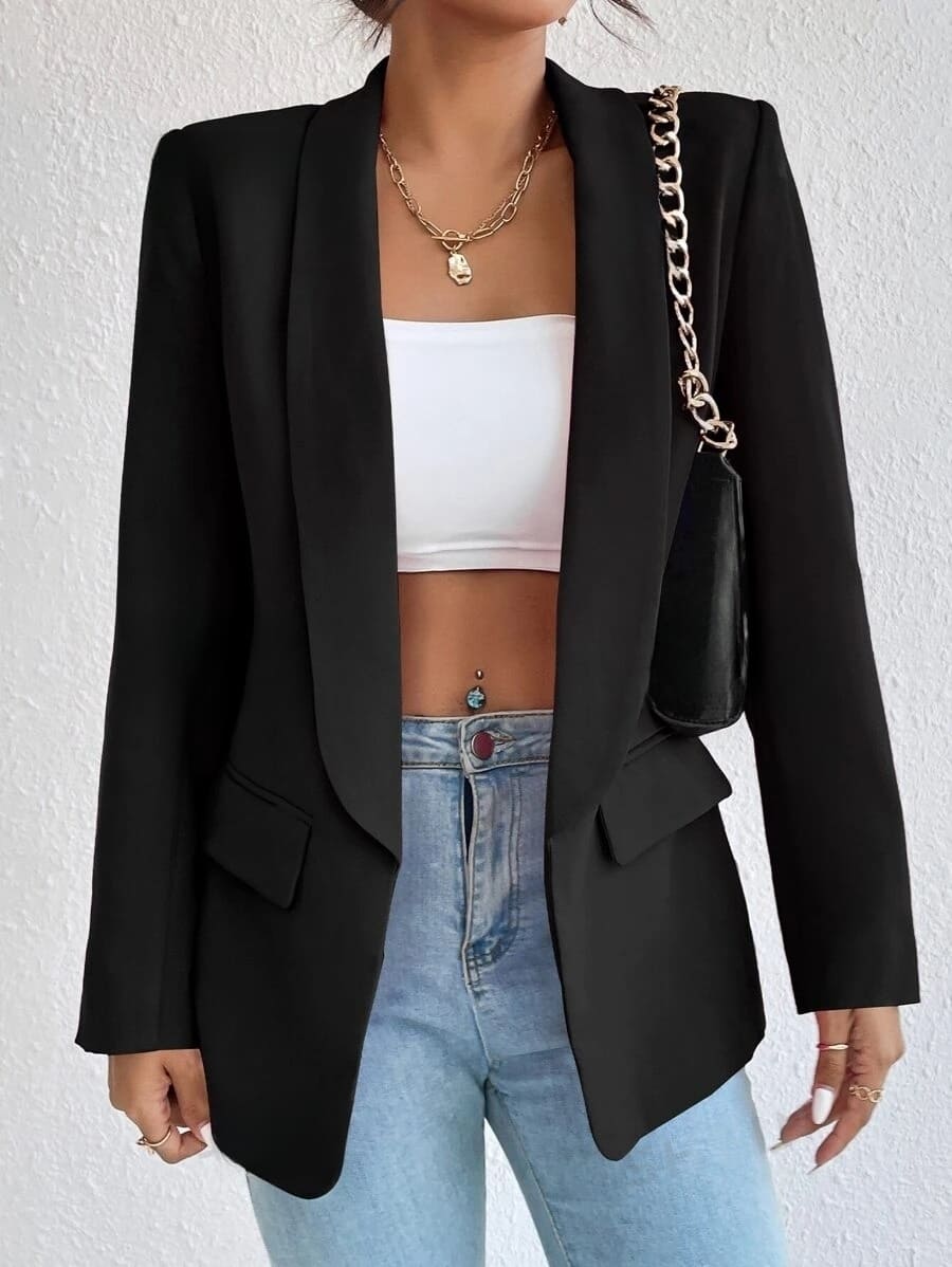 Blazer Social Feminino em Alfaiataria