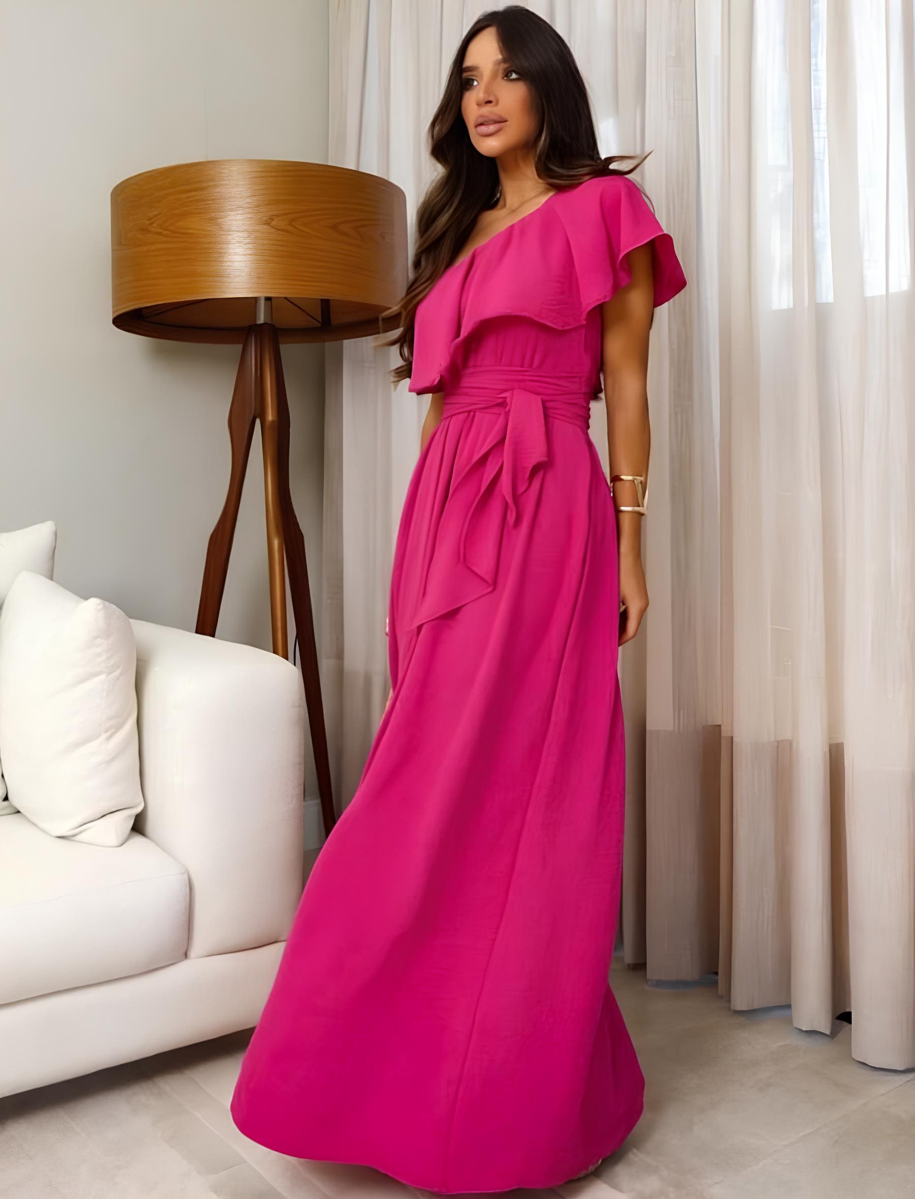 Vestido Longo Nula Manga