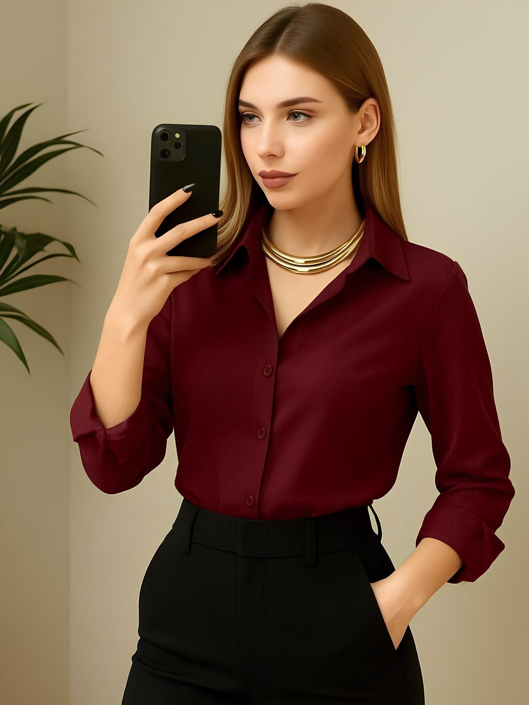 Camisa Manga Longa Jade