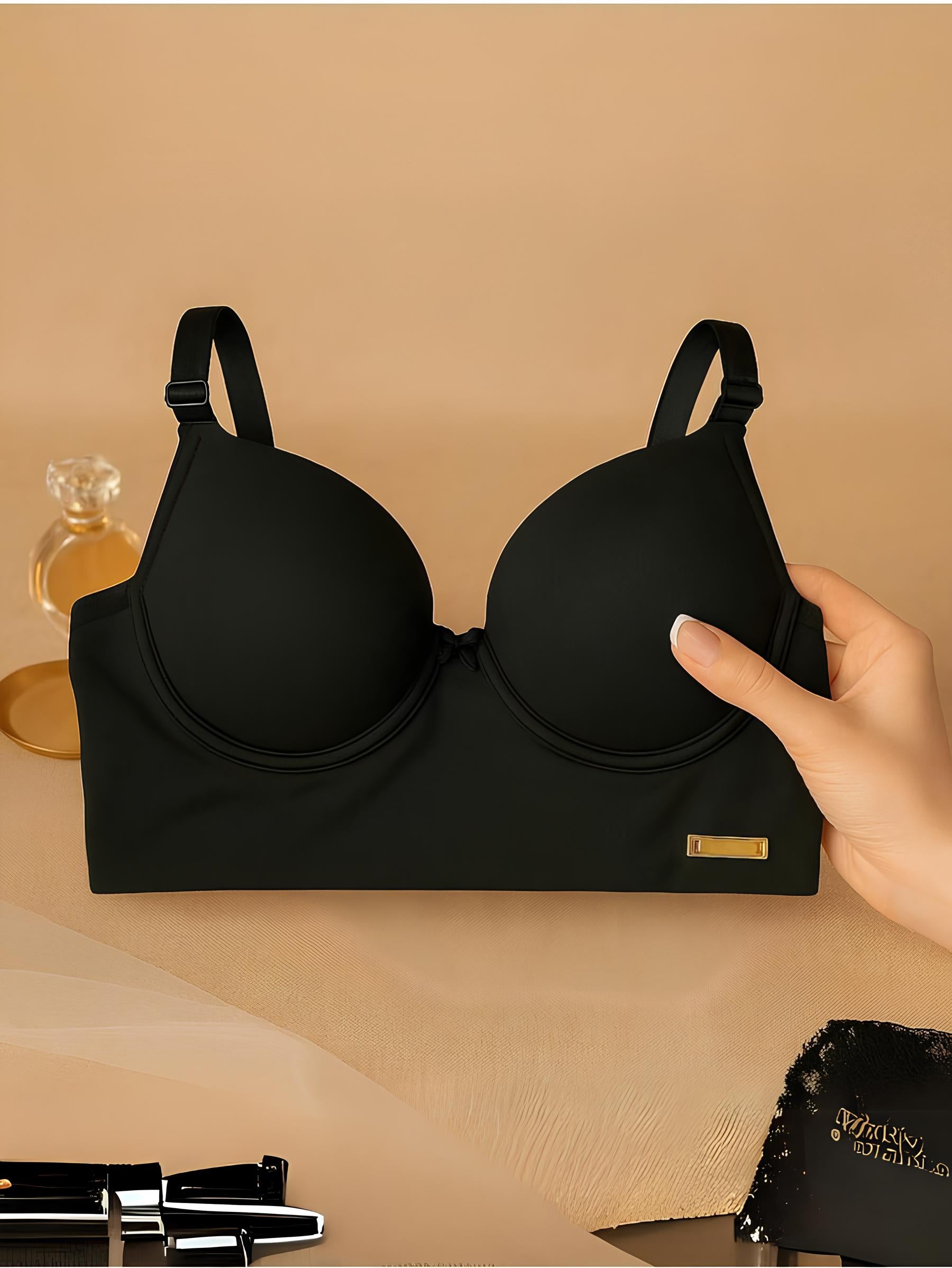 Sutiã Reforçado com Bojo e Fecho Triplo