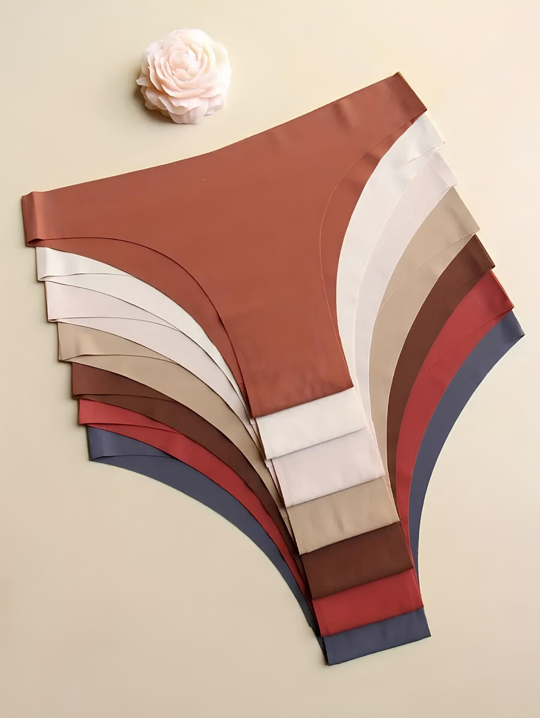 Kit 7 Calcinhas Sem Costura