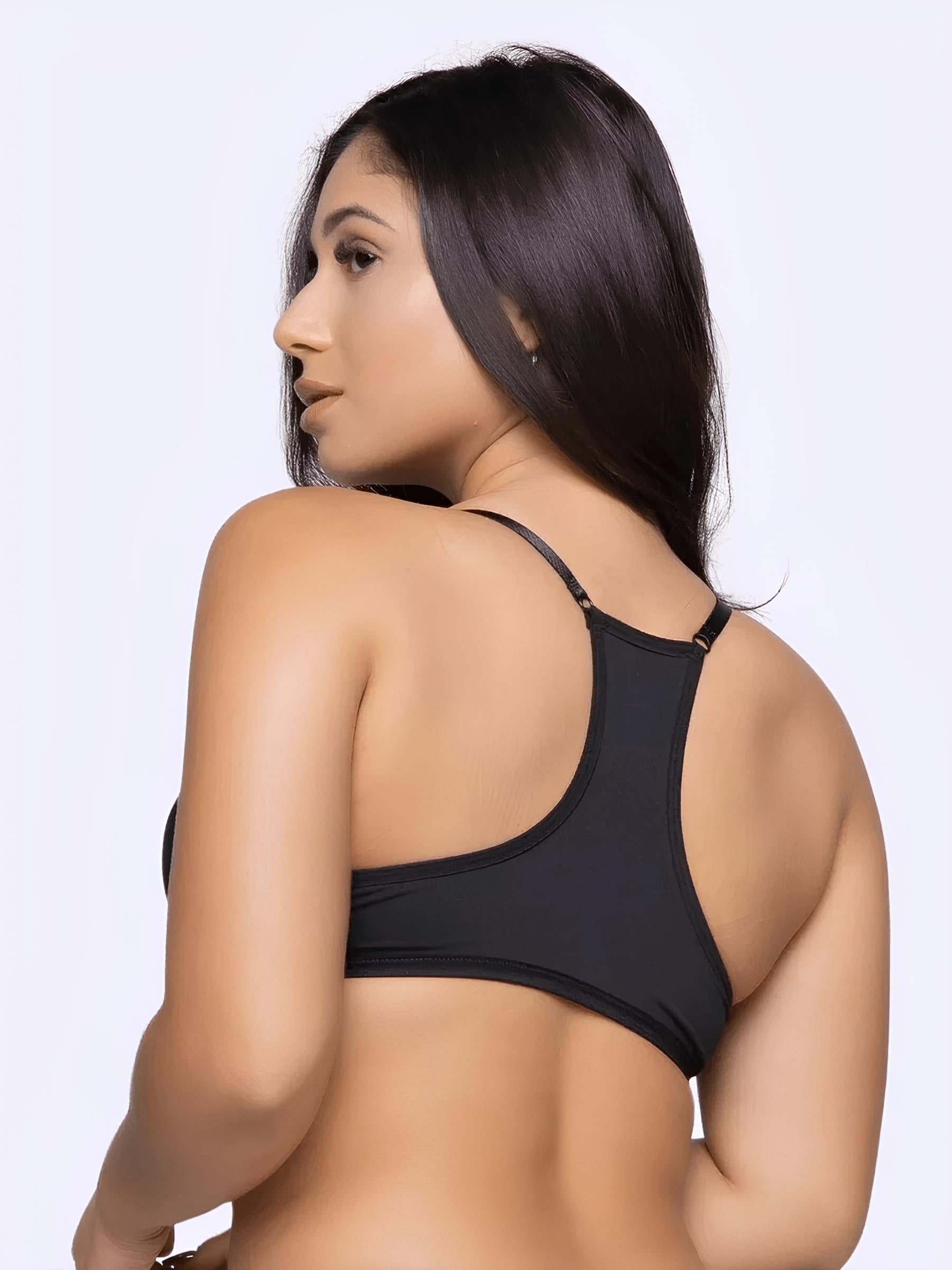 Sutiã Nadador com Bojo e Alças Reguláveis (Kit com 2 Peças)