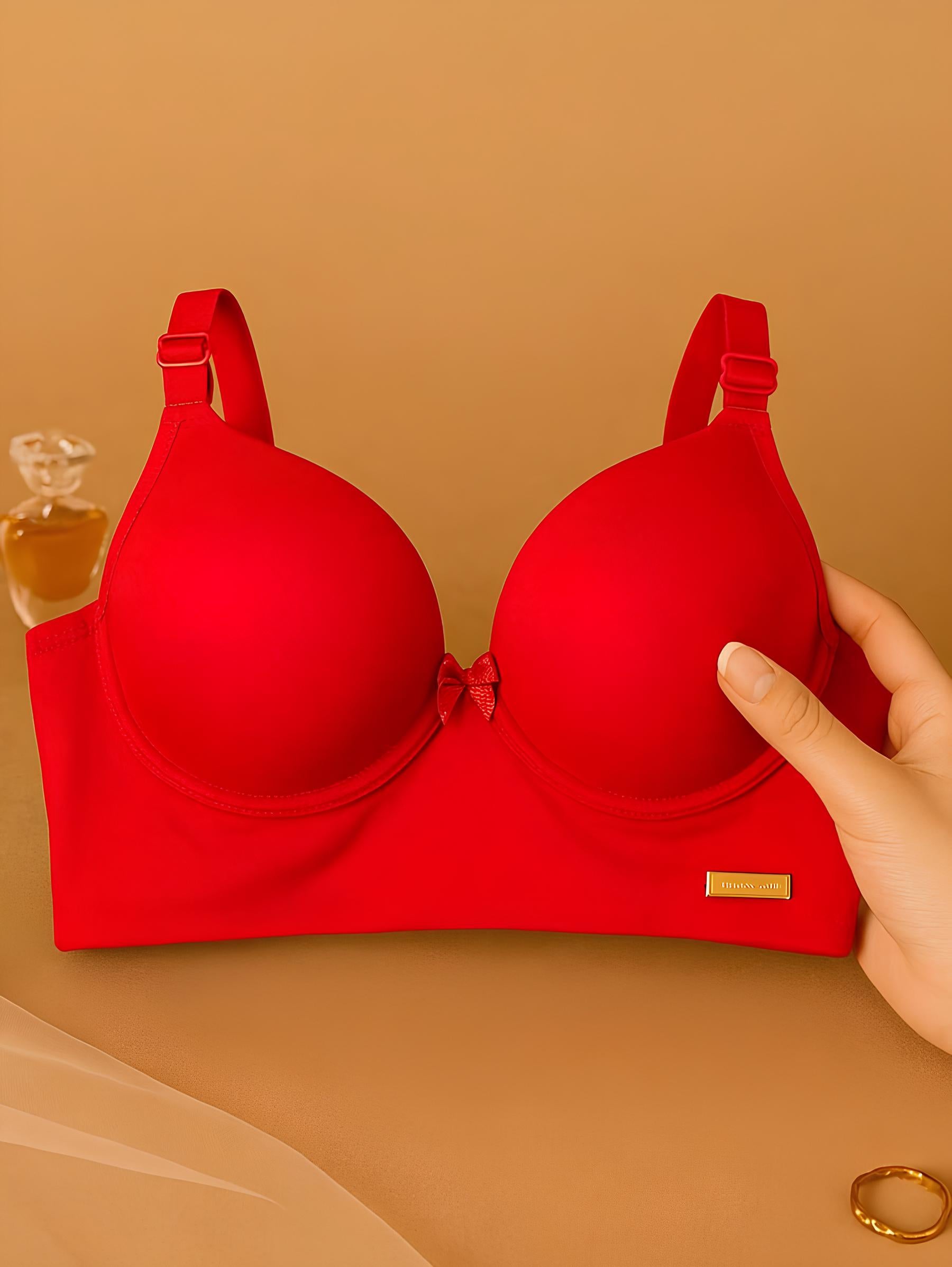 Sutiã Reforçado com Bojo e Fecho Triplo