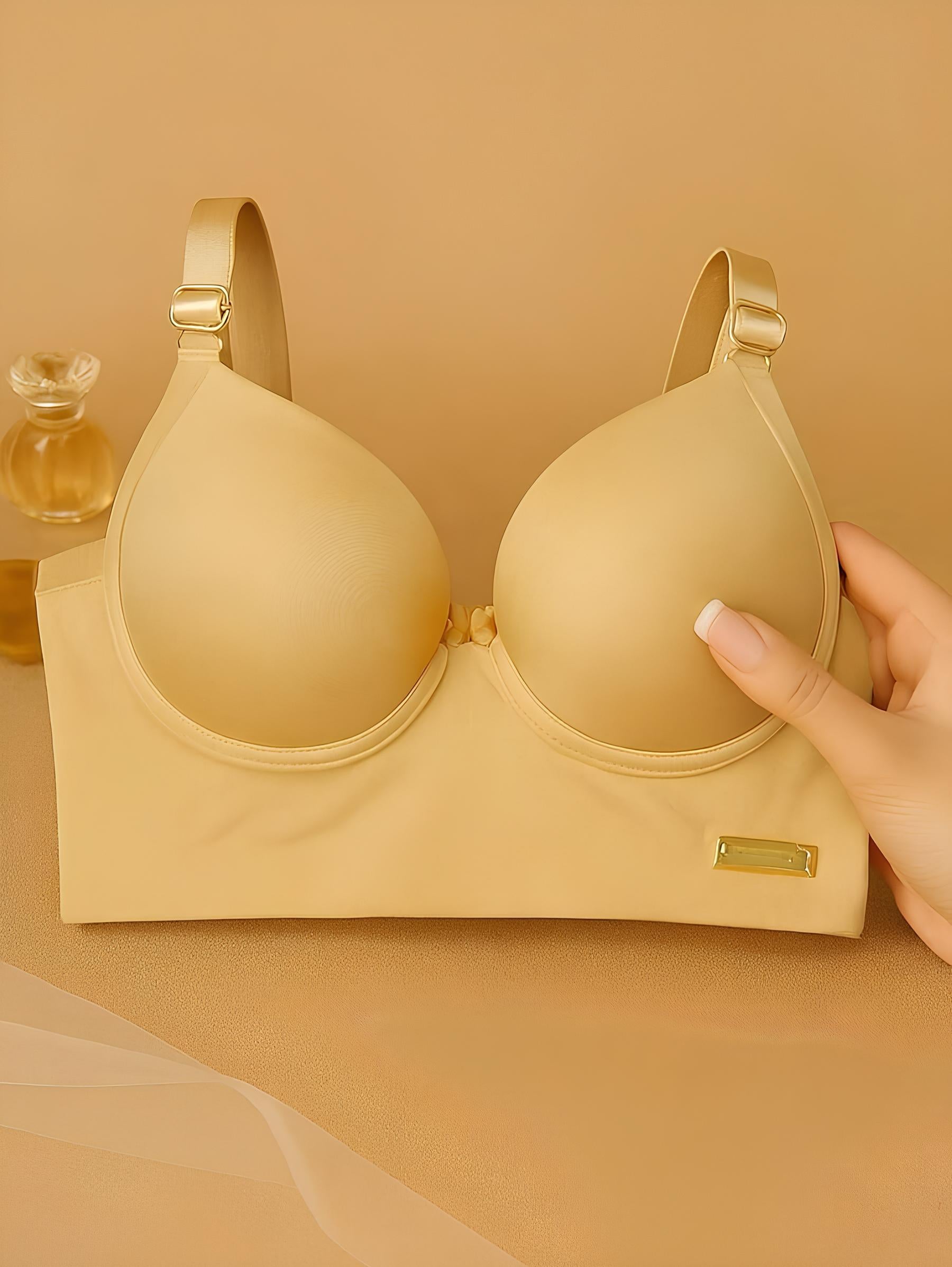 Sutiã Reforçado com Bojo e Fecho Triplo